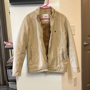 Mens fur lined bomber Jacket 🧥